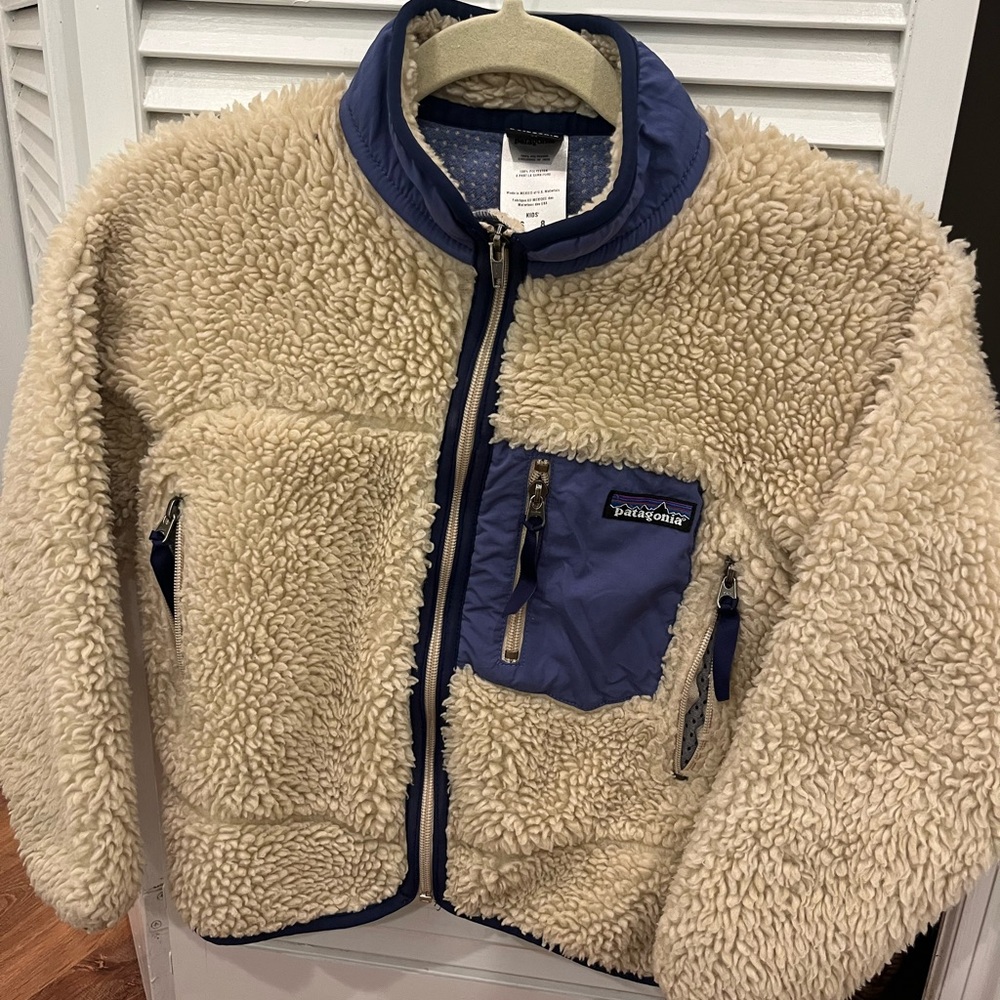 Patagonia Kids Retro-X Fleece Jacket EUC Small 8